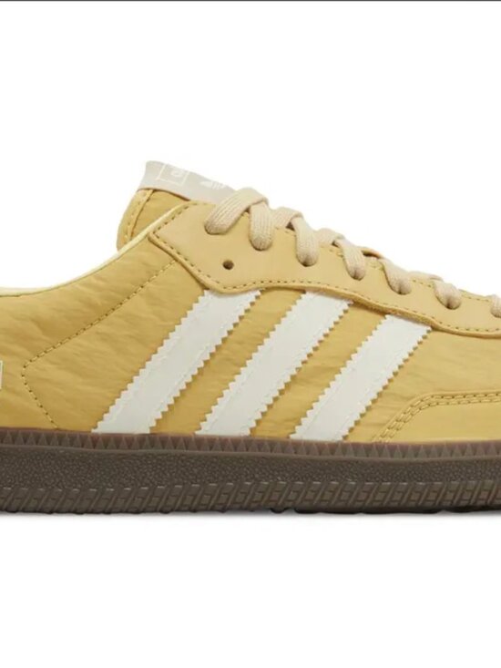 adidas Shoes - Adidas Samba OG Reflective Nylon Oat Yellow Sneakers Women’s 8 / Men’s 7